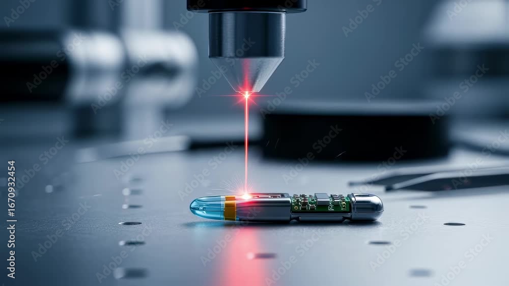 Poster Compact implantable biosensors undergoing laser welding encapsulation critical for device durability and continuous physiological monitoring.