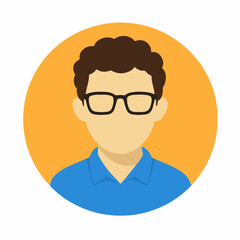 Avatar of a Man with Glasses