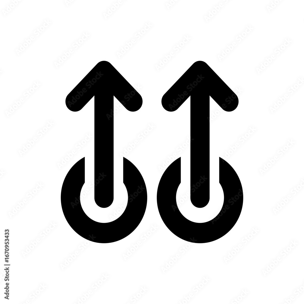 Poster black and white twitch logo with rounded edges and two vertical bars inside a speech bubble shape de