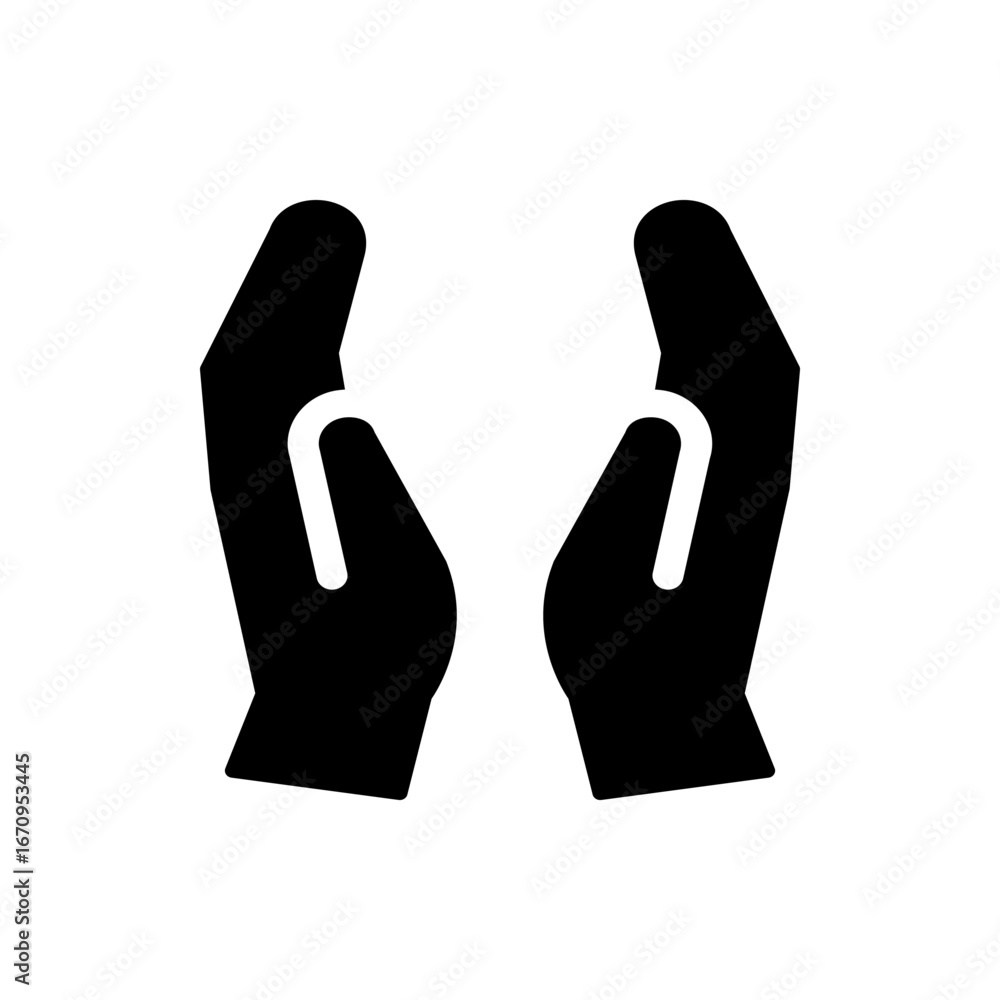 Aufkleber two mirrored arrows pointing downwards with curved paths in a symmetrical arrangement design icon