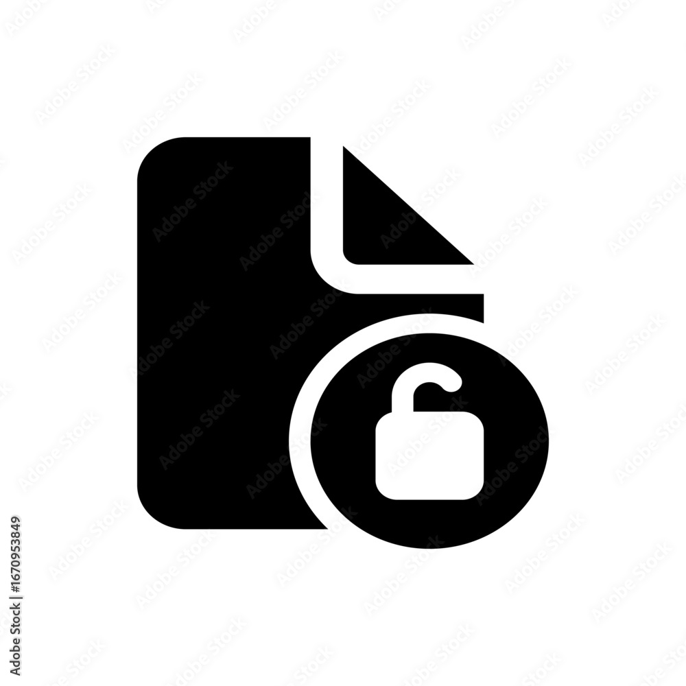 Poster three overlapping black circles forming a trefoil knot design on a white background that is simple a