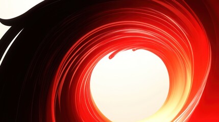 Abstract swirling design in red tones, creating a dynamic visual effect.