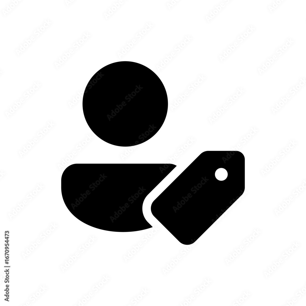 Poster open book icon with a bold black outline and two dots on the right page symbolizing information cont