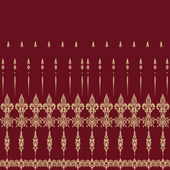 Southwest Native seamless pattern ethnic tribal Aztec geometric Navajo Native  fabric earth tone design vector for textile printing