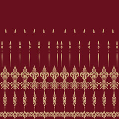 Southwest Native seamless pattern ethnic tribal Aztec geometric Navajo Native  fabric earth tone design vector for textile printing