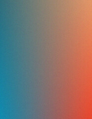 Abstract geometric mosaic background with a smooth gradient transitioning from cool blue tones to warm orange and red hues creating a modern textured pattern