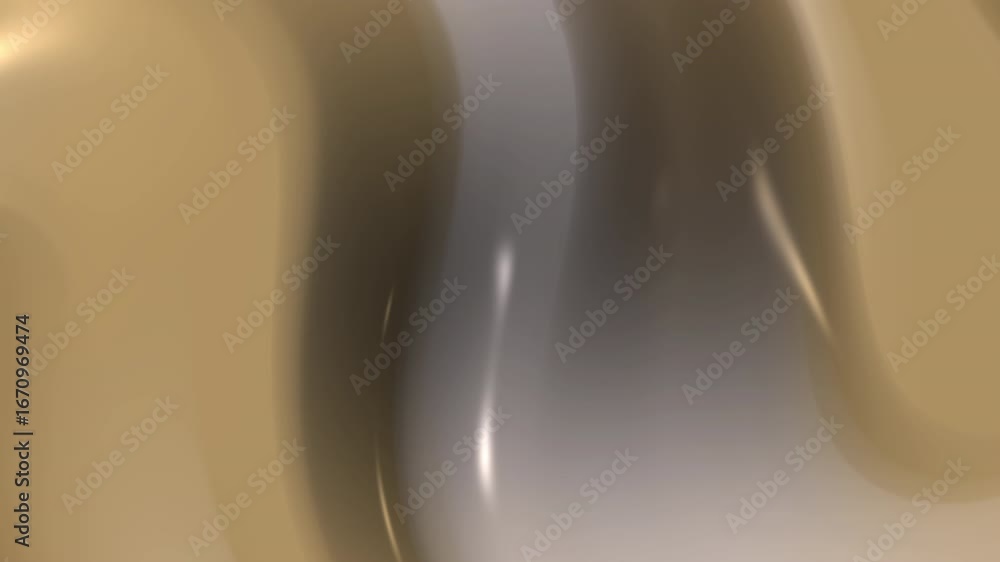 Aufkleber gold and beige background with flowing, wavy patterns. subtle highlights add depth and texture. idea