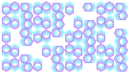 seamless unique pattern with purple color gradation