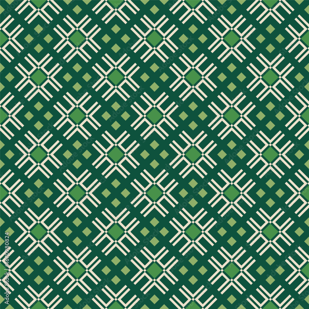 Poster geometric tile decorative crossover shape seamless surface texture pattern