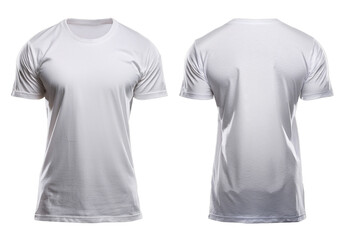 Maglietta bianca su sfondo neutro