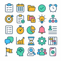 25 Icon Productivity Pack
