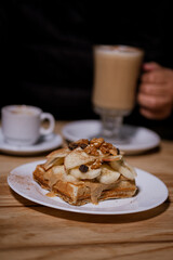 Breakfast, coffe, expresso, bread