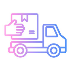 loading Line Gradient Icon