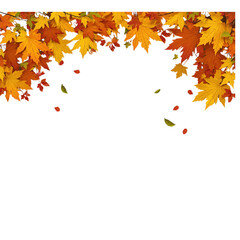 autumn leaves border