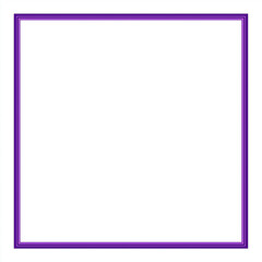 Fototapeta premium White Watercolor Paper Texture with Purple Border