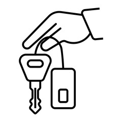 parking Line Icon