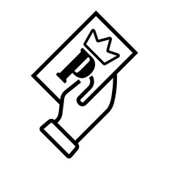 parking Line Icon