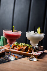 Margaritas cocktails