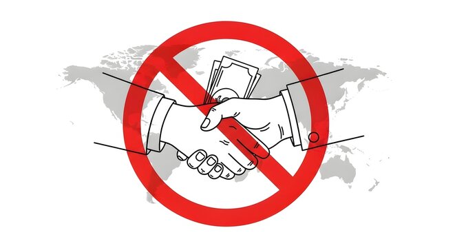 International Anti-Corruption Day Global Awareness Campaign Against Bribery and Fraud in Business Practices - Powered by Adobe