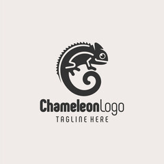 Minimal Chameleon Vector Black White