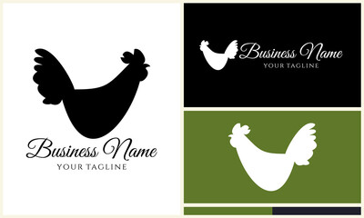 Rooster Logo Design Variations. (23)