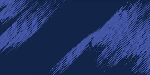 blue color pattern gradient grunge texture background. Dots pop art comics sport style vector illustration Abstract background dark blue with modern corporate modern