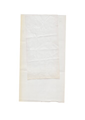 Stacked Blank Paper Receipts, Isolated PNG for Junk Journal and Collage 