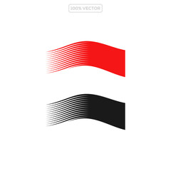 Abstract Rapid Velocity Logo Design Illustration transparent background