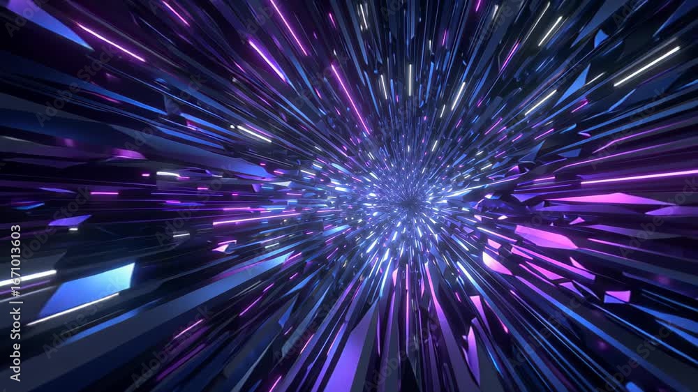 Poster Dynamic light burst action digital realm visual effect futuristic setting abstract view conceptual art for seo