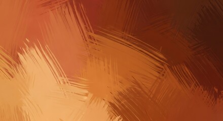 Abstract Warm Tones Brush Strokes Texture Background.