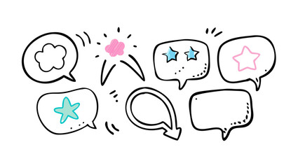 Playful pink and blue stars and flower shapes teal