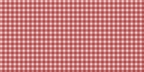 Red gingham checkered pattern background. Seamless red plaid design, perfect for fabric, textile, scrapbooking, and cute digital projects. Soft and sweet vintage aesthetic.