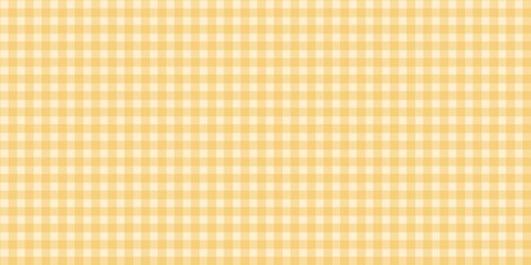 Yellow gingham checkered pattern background. Seamless soft yellow plaid design, perfect for fabric, textile, scrapbooking, and cute digital projects. Soft and sweet vintage aesthetic.