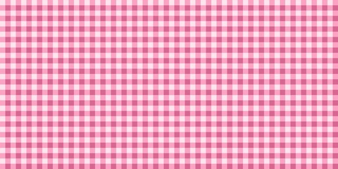 Pink gingham checkered pattern background. Seamless pastel pink plaid design, perfect for fabric, textile, scrapbooking, and cute digital projects. Soft and sweet vintage aesthetic.