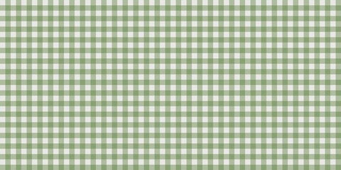 Green gingham checkered pattern background. Seamless pastel green plaid design, perfect for fabric, textile, scrapbooking, and cute digital projects. Soft and sweet vintage aesthetic.