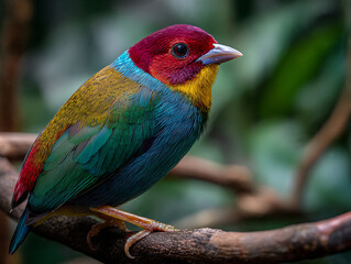 Obraz premium blue and yellow macaw