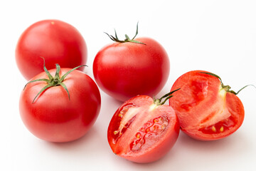 トマト　白バック