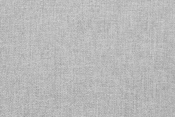 Light grey fabric cloth texture background, seamless pattern of natural textile.