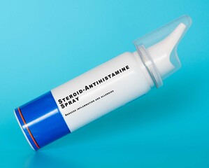Steroid-Antihistamine Spray Reduces inflammation and