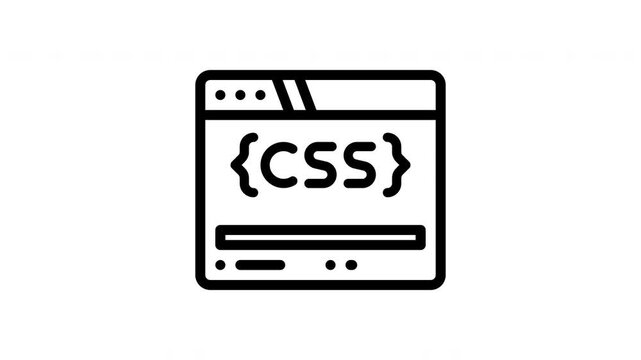 css minimalist line animation