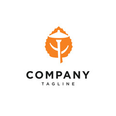 Leaf Lighting Outdoor logo icon vector