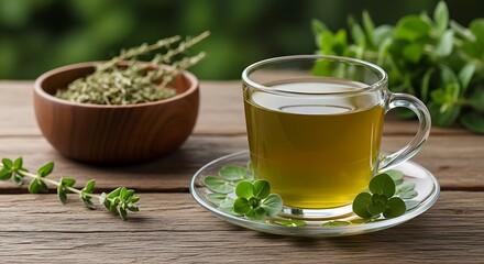 Herbal Tea, Relaxing Beverage, Aromatic Drink.