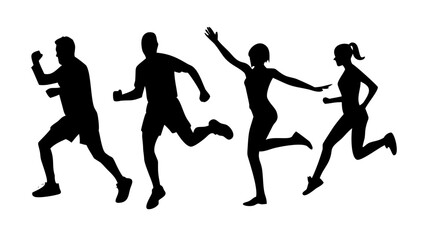 Black Silhouette of a Man Playing Guitar music