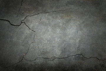 Cement wall cracks broken texture background