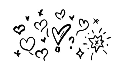 Comic Explosion Heart Burst vector