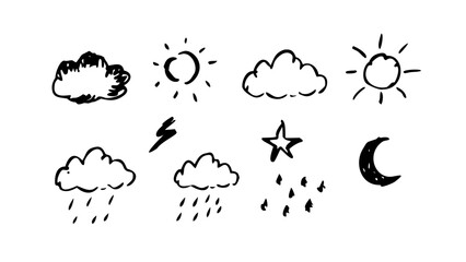 Hand drawn wheat stalk grain agriculture