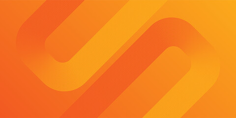Modern geometric dark blue and orange square theme overlap background for graphic abstract modern simple