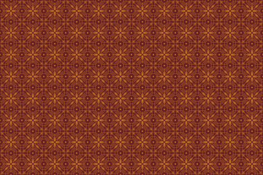 Geometric Batik Seamless Pattern