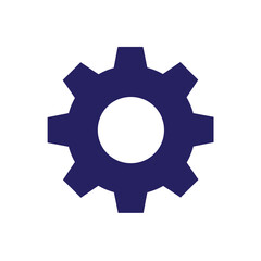 gear icon isolated 