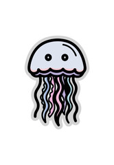 Simple Square Vector SVG Icon with Flat Design Style